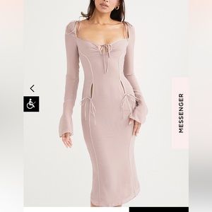 House of CB Ophelia crystal dress size L with bigger cup